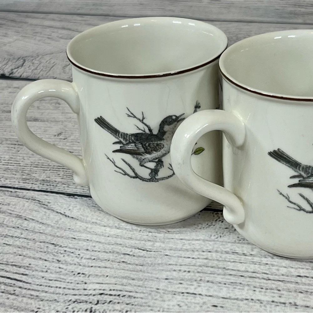 Villeroy & Boch Vintage Discontinued Pattern Paradiso Game Birds 2 Mugs …
